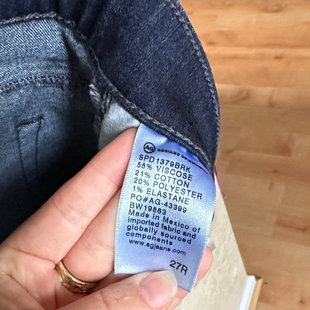 AG Adriano Goldschmied Farrah skinny jeans sz 27 | like new condition. - Picture 6 of 9